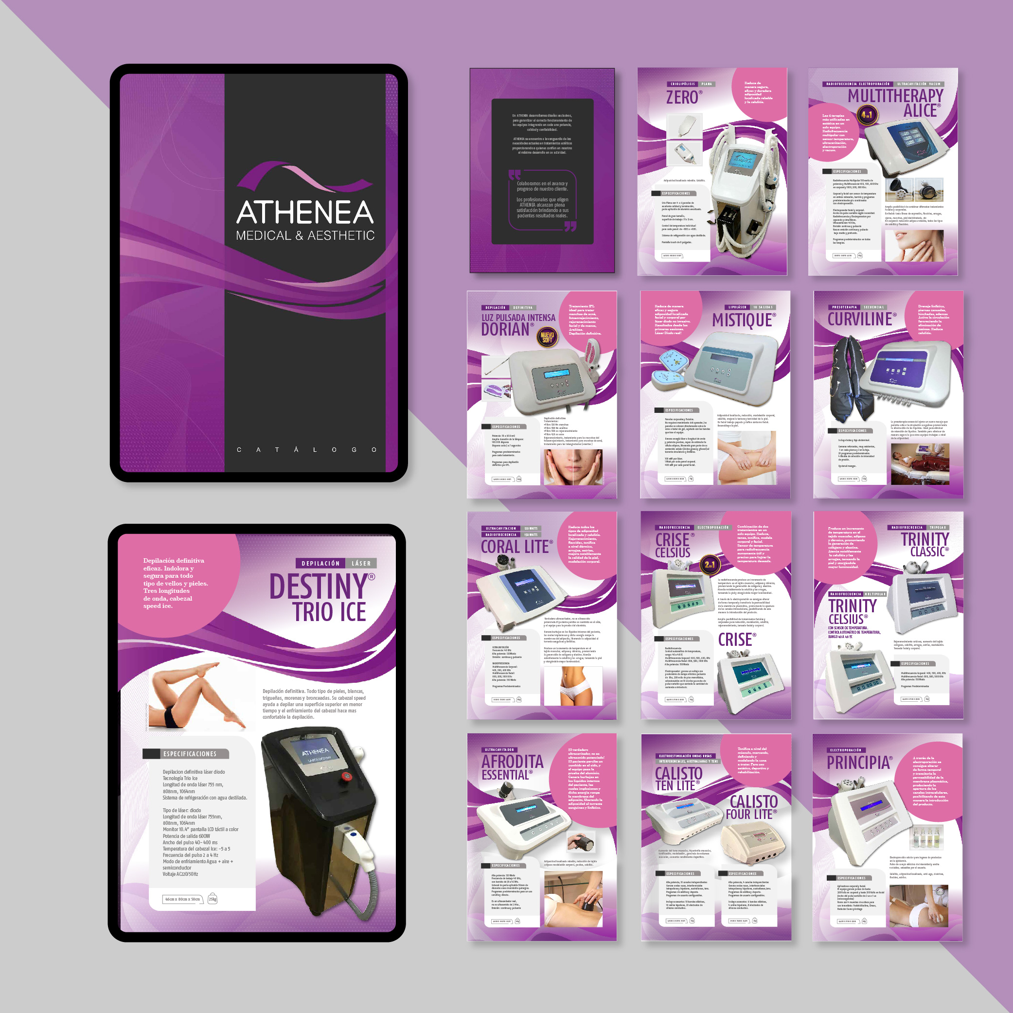 catalogue digital design athenea medical 
